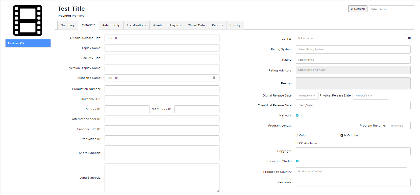 How to Update a Title in the UI – PDX