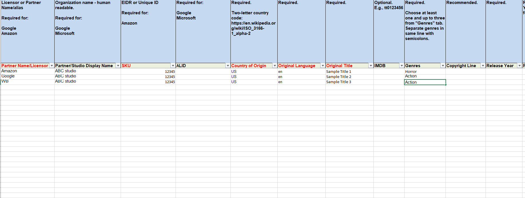 How to Create a Feature Title via Spreadsheet Upload – PDX